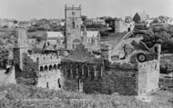 The Cathedral And Bishops Palace c.1960, St Davids
