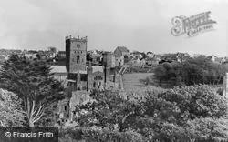 The Cathedral And City c.1960, St Davids