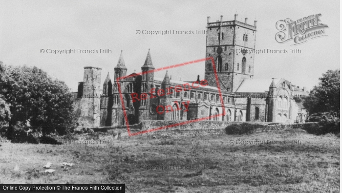 Photo of St Davids, The Cathedral c.1950