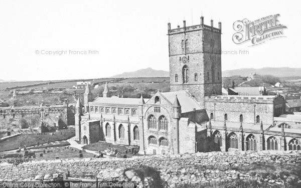 Photo of St Davids, The Cathedral c.1955