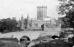 The Cathedral, From The South-West 1890, St Davids