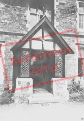 The Priory Porch, Penrhiw c.1960, St Davids