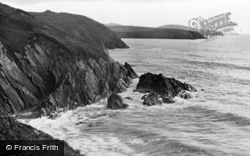 The Rocks, Whitesands Bay c.1960, St Davids