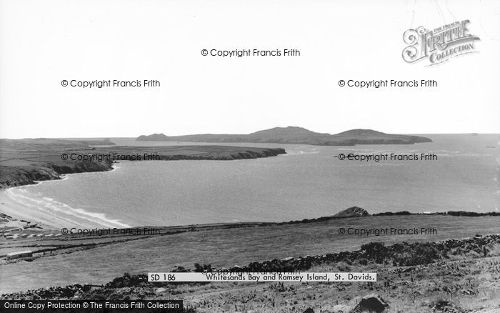 Photo of St Davids, Whitesands Bay And Ramsey Island c.1960