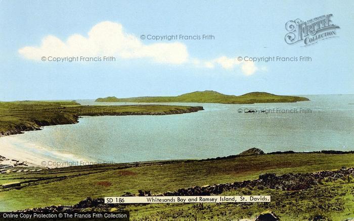 Photo of St Davids, Whitesands Bay And Ramsey Island c.1960