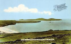 Whitesands Bay And Ramsey Island c.1960, St Davids