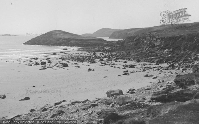 Photo of St Davids, Whitesands Bay c.1955