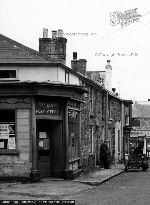 Photo of St Day, Post Office c.1955