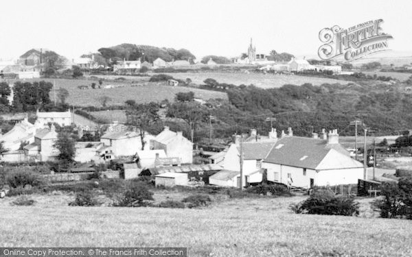 Photo of St Day, The Village c.1955