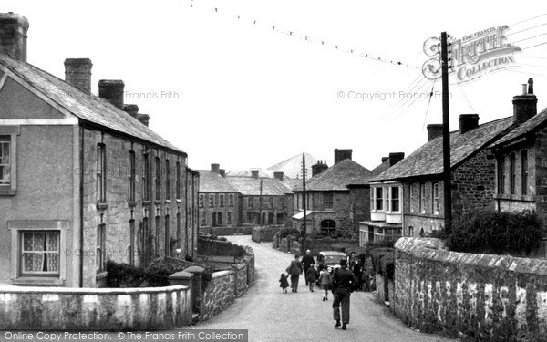 Photo of St Dennis, Fore Street c.1950