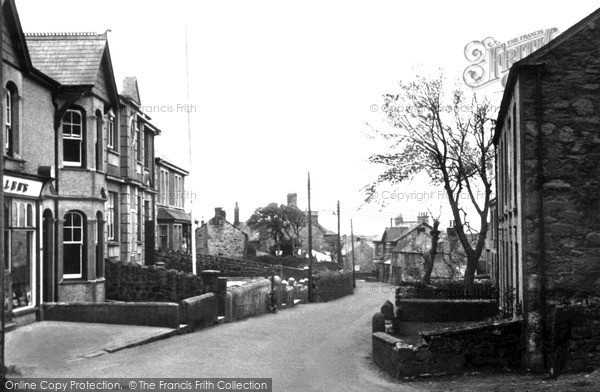 Photo of St Dennis, Fore Street Showing Institute c.1960