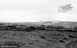 View From Trelavour Downs c.1960, St Dennis