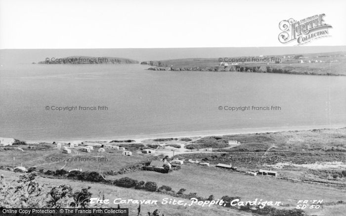 Photo of St Dogmaels, The Caravan Site c.1960