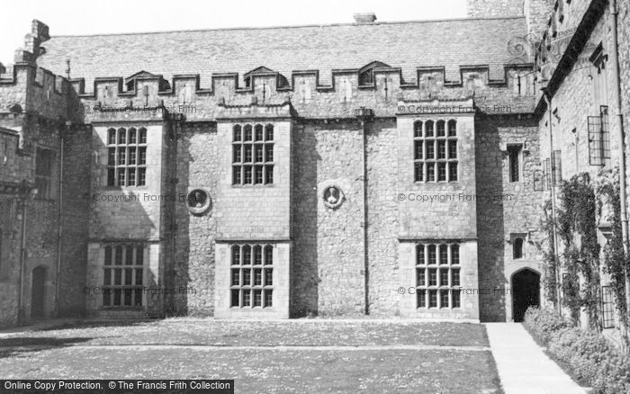 Photo of St Donats, Castle, Inner Court c.1960