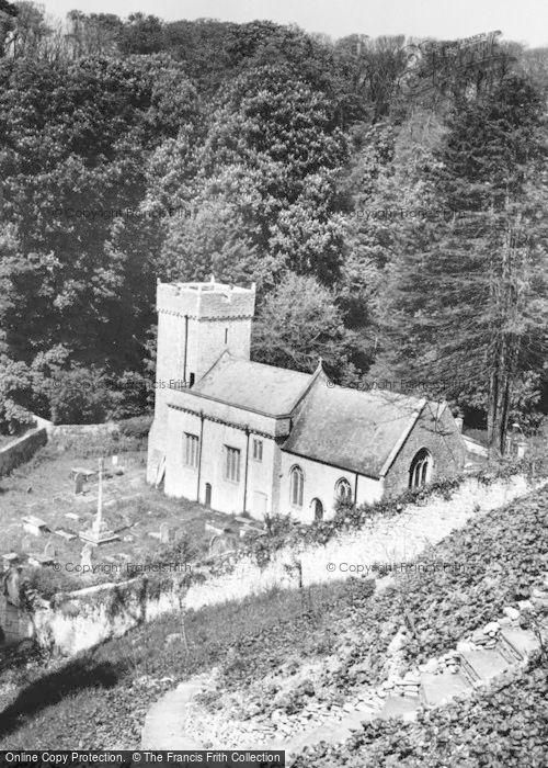 Photo of St Donats, Castle, The Church c.1960