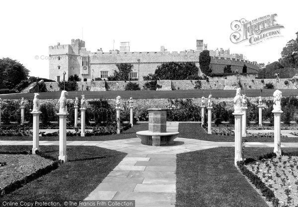 Photo of St Donats, Castle, The Tudor Gardens 1910