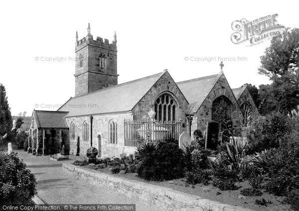 Photo of St Erth, The Church 1890