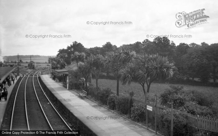 Photo of St Erth, The Station c.1930