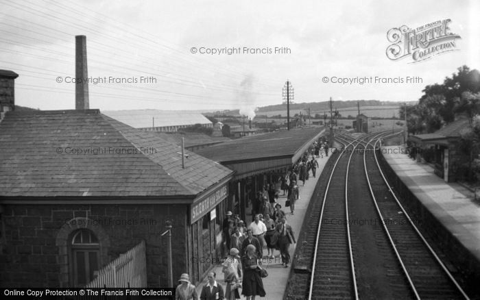 Photo of St Erth, The Station c.1930