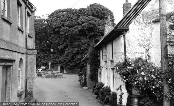 Photo of St Ewe, Village c.1965