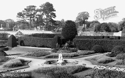 Formal Gardens, Welsh Folk Museum c.1960, St Fagans