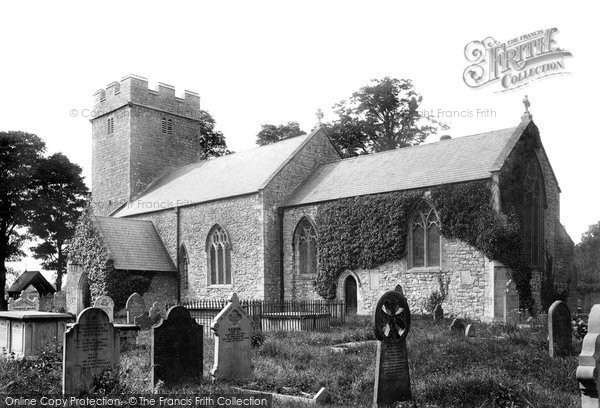 Photo of St Fagans, The Church 1893