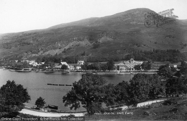 Photo of St Fillans, Loch Earn 1899