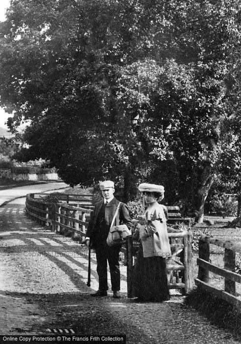 Photo of St Fillans, Taking A Walk 1904