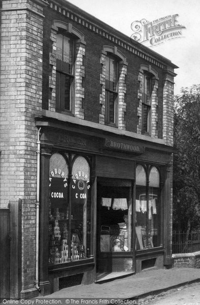 Photo of St George's, Brothwood Store, Gower Street 1900