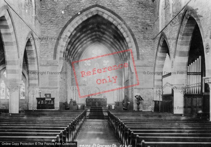 Photo of St George's, The Church Interior 1899