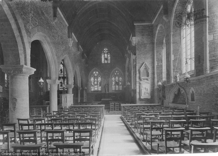 Photo of St Germans, Church Interior 1907