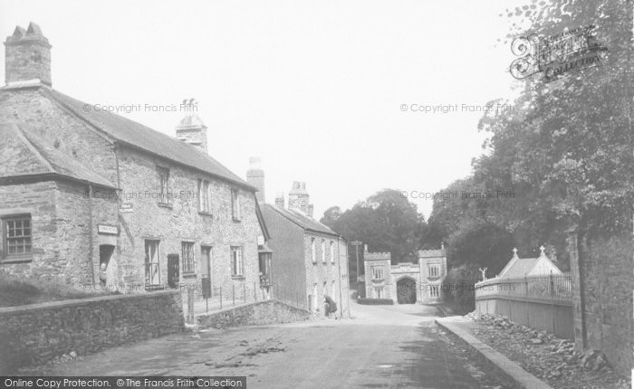 Photo of St Germans, Church Street And Port Eliot Entrance 1930