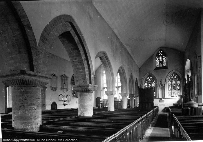 Photo of St Germans, The Church Interior 1890