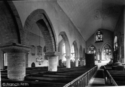 The Church Interior 1890, St Germans
