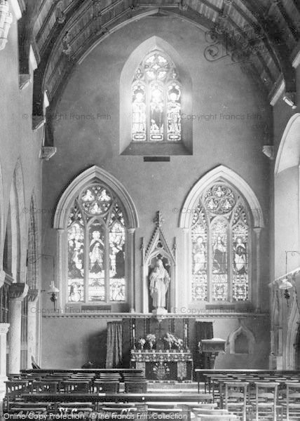 Photo of St Germans, The Church, Interior 1898