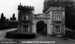 The Main Lodge, Port Eliot Entrance c.1960, St Germans