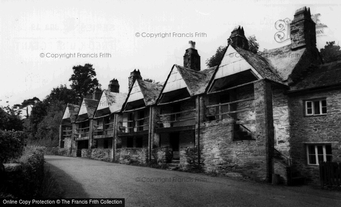 Photo of St Germans, The Old Almshouses c.1955