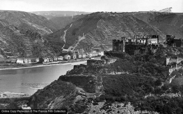 Photo of St Goar, Rheinfels c.1878