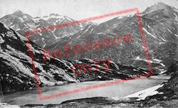 Lucendro Lake c.1875, St Gotthard Pass