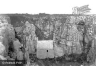 Chapel And Steps 1893, St Govan's Head