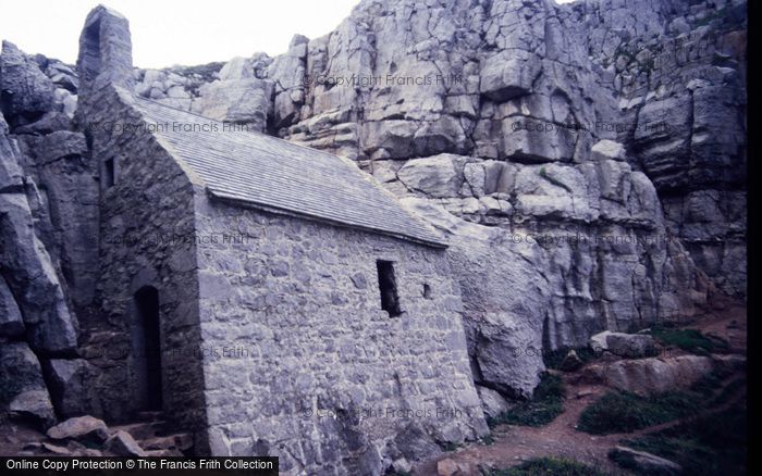 Photo of St Govan's Head, The Chapel 1985