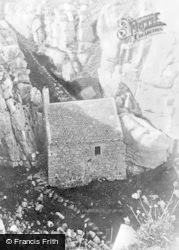 The Chapel c.1935, St Govan's Head