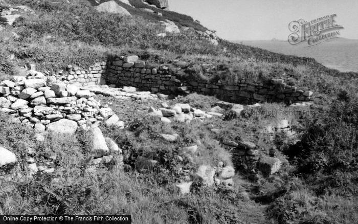Photo of St Helen's, Mediaeval Church Ruins c.1958