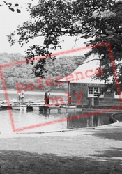 Boats In Taylor Park c.1955, St Helens