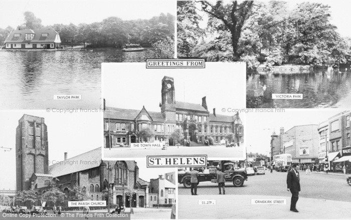 Photo of St Helens, Composite c.1960