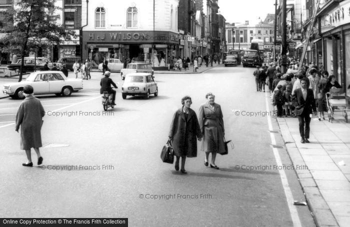 Photo of St Helens, Shopping In Church Street c.1965