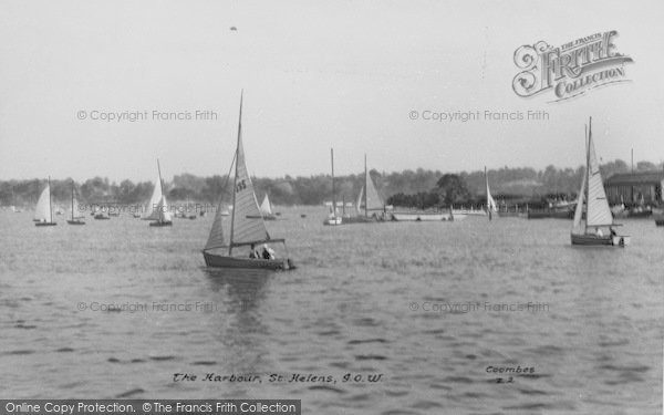 Photo of St Helens, The Harbour c.1955