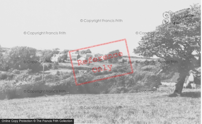 Photo of St Ishmaels, The Village c.1955