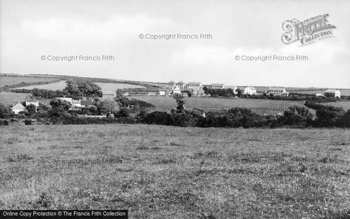 Photo of St Ishmaels, The Village c.1955