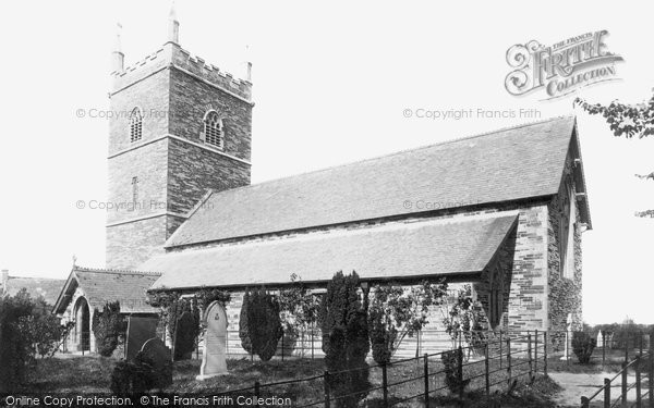 Photo of St Issey, The Church 1895